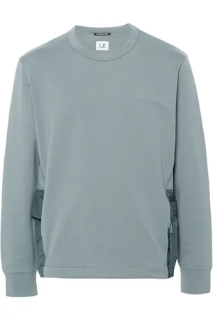 C.P. Company Logo-print jersey sweatshirt