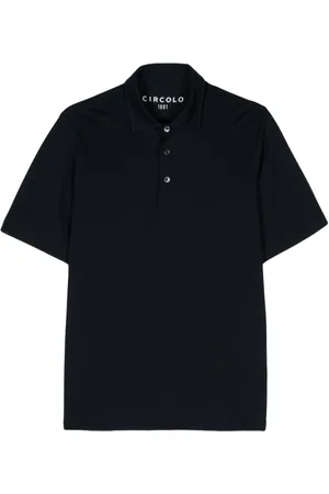 Circolo Piqué-weave polo shirt
