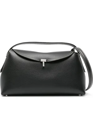 Totême T-Lock leather shoulder bag