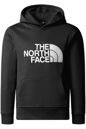 The North Face Logo-embroidered cotton hoodie