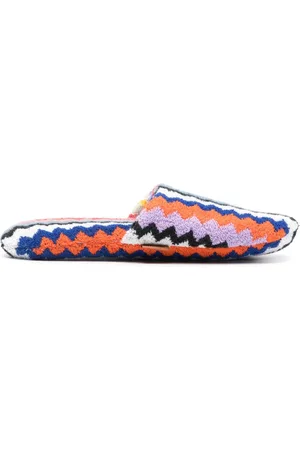 Missoni Zigzag-motif slippers