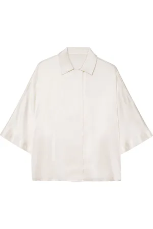 ANINE BING Julie satin shirt