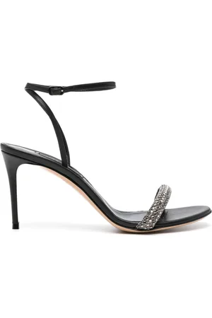 Casadei 85mm rhinestone-embellished sandals