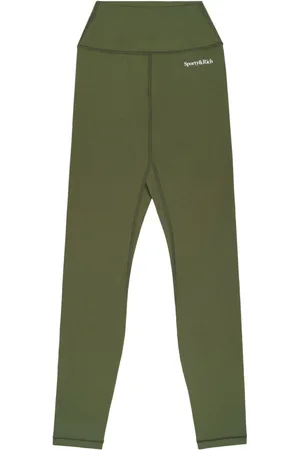 Sporty & Rich Serif Logo performance leggings
