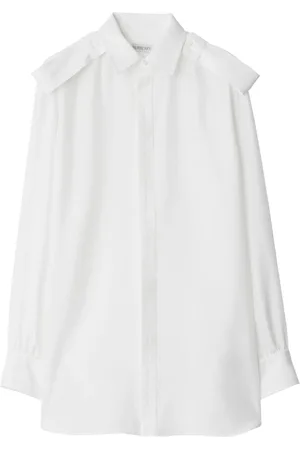Burberry Long-sleeve silk shirt