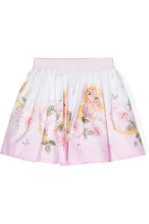 MONNALISA Motif-print tutu skirt