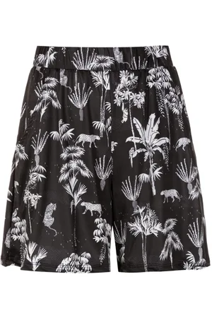 Lygia & Nanny Iara botanical-print shorts