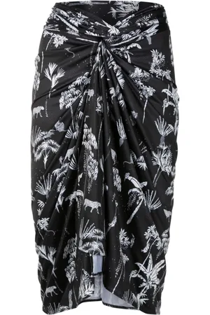 Lygia & Nanny Orixá pareo midi skirt