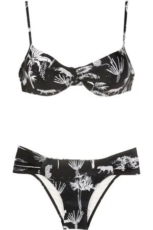 Lygia & Nanny Vitoria graphic-print bikini