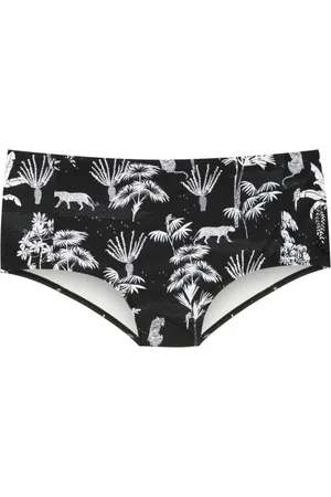 Lygia & Nanny Parati jungle-print swimming trunks
