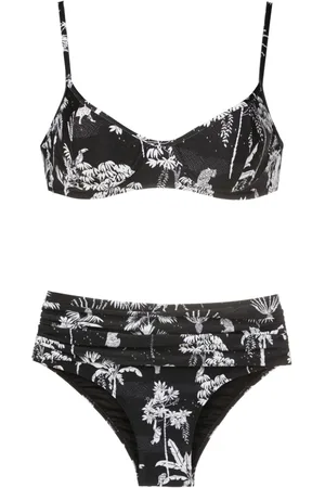 Lygia & Nanny Liliane graphic-print bikini