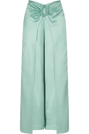 Silvia Tcherassi Belma draped-panel palazzo pants
