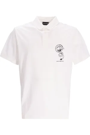 Emporio Armani Lunar New Year-print polo shirt