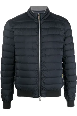 MOORER Padded zip-up jacket