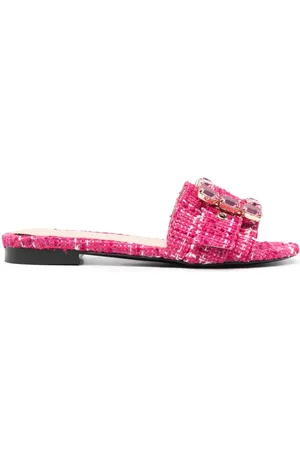 ROBERTO FESTA Fade twill slides