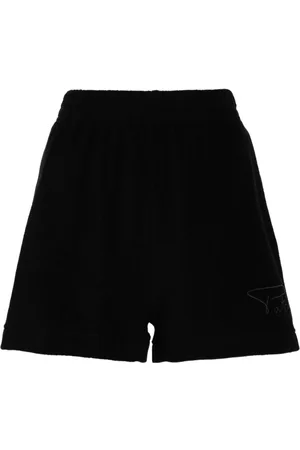 Patou Logo-embroidered terry shorts