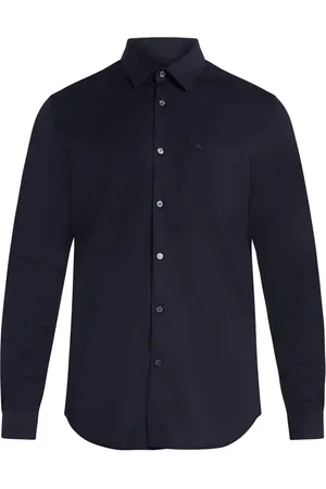 Lacoste Logo-patch cotton shirt