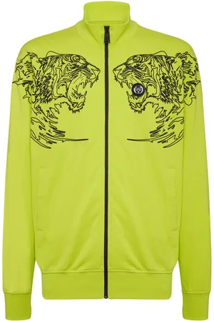 Philipp Plein Logo-print cotton jacket
