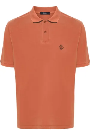 HERNO Logo-embroidered polo shirt