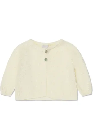 PAZ RODRIGUEZ Embroidered-detail cotton cardigan