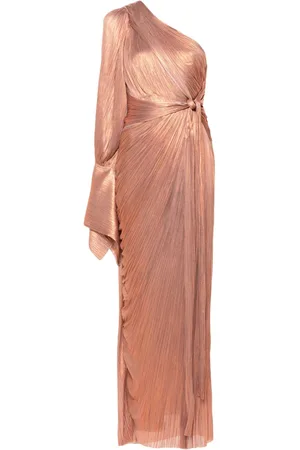 MARIA LUCIA HOHAN Palmer one-shoulder silk dress