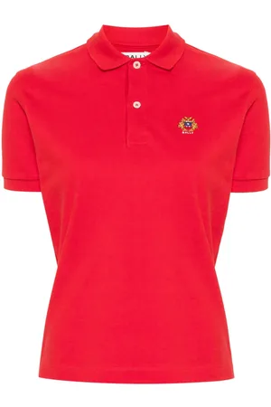 Bally Logo-embroidered cotton polo top