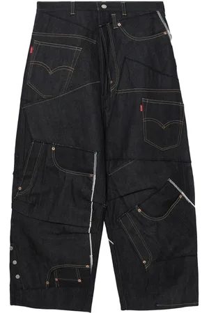 JUNYA WATANABE Patchwork wide-leg jeans