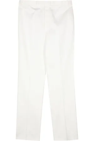 Thom Browne Mid-rise straight-leg trousers