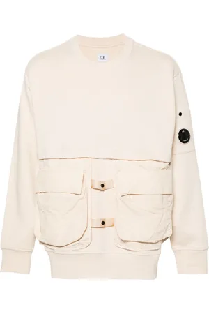 C.P. Company Lens-detail detachable-panels sweatshirt