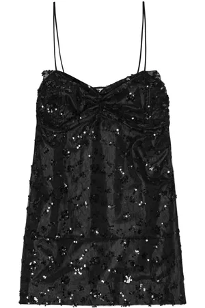 Ganni Sequin-embellished minidress