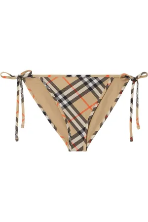 Burberry Check-pattern bikini briefs