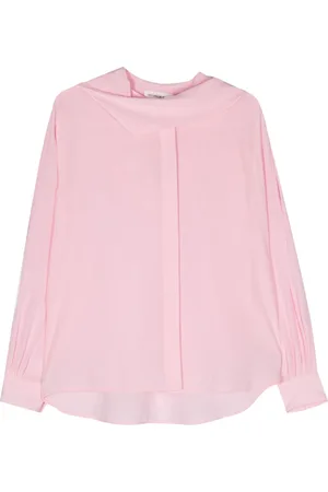Victoria Beckham Silk hooded blouse