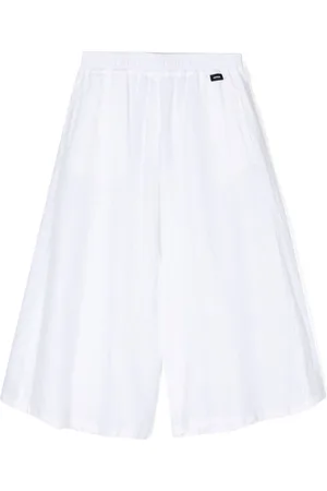 Aspesi Wide-leg linen trousers