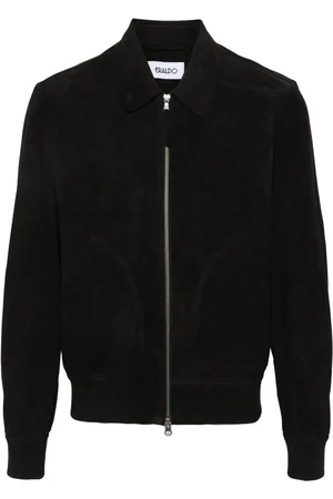 ERALDO Glod suede bomber jacket