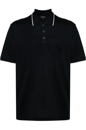 Giorgio Armani Logo-embroidered polo shirt