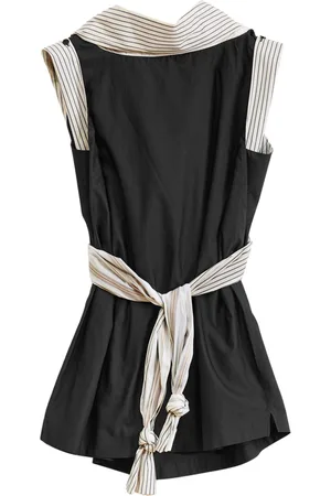 LEMAIRE Sleeveless knotted top
