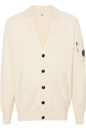 C.P. Company Lens cotton cardigan