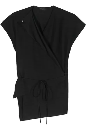 Fabiana Filippi Asymmetric wrap blouse