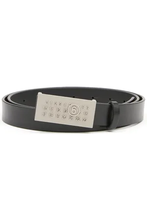 Maison Margiela Numeric Signature leather belt