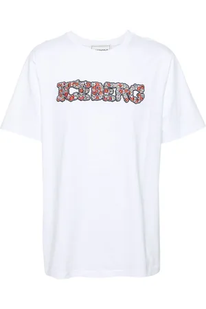 Iceberg 5D logo-embroidered T-shirt