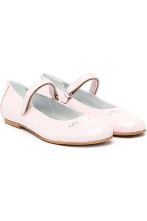 MONNALISA TEEN buckle-fastening ballerina shoes