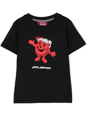 MOSTLY HEARD RARELY SEEN Sittin Sideways graphic-print T-shirt
