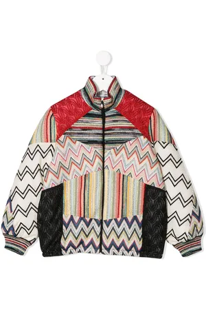 Missoni Knit detail bomber jacket