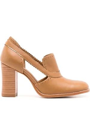 Sarah Chofakian 75mm Georges leather pumps