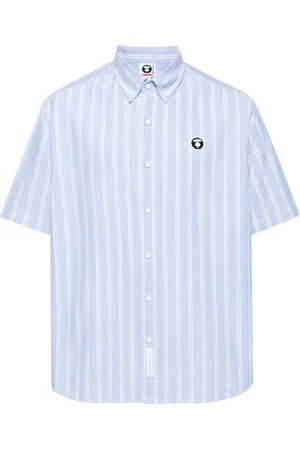 A Bathing Ape Striped cotton shirt