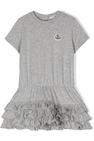 Moncler Logo-appliqué mini dress