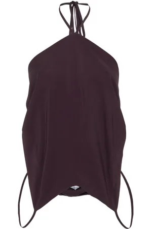 Viktor & Rolf Upside-down crepe top
