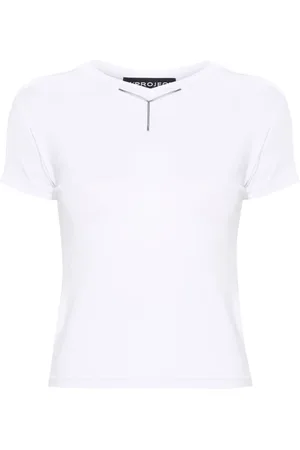 Y / PROJECT Logo-appliqué T-shirt