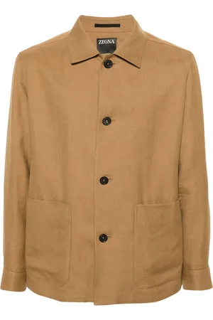Ermenegildo Zegna Linen blend shirt jacket