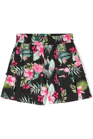 MONNALISA Floral-print cargo shorts